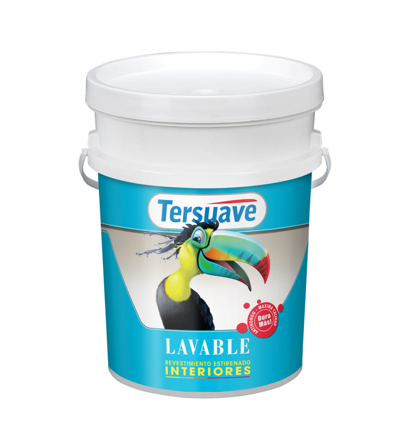 LAVABLE REVESTIMIENTO ESTIRENADO PARA INTERIORES 20 LITROS TERSUAVE